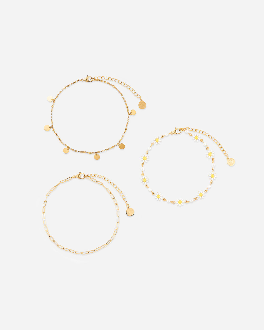 BRACELET DE CHEVILLE Pièces bohèmes - Or