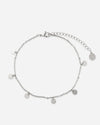 BRACELET DE CHEVILLE Pièces bohèmes - Argent