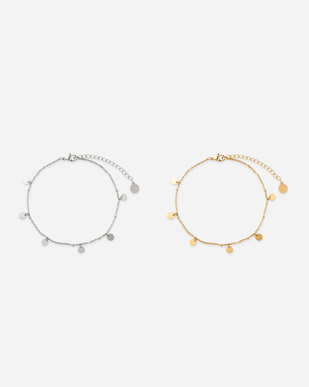 BRACELET DE CHEVILLE Pièces bohèmes - Argent