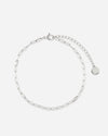 BRACELET DE CHEVILLE Chaînes à maillons - Argent