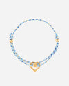 BRACELET Cœur bleu