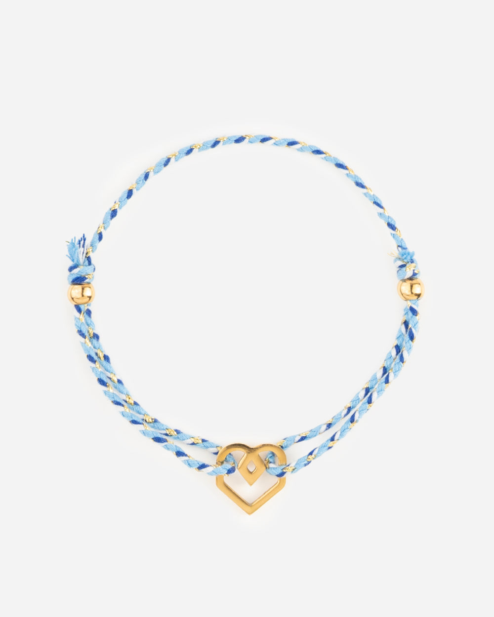BRACELET Cœur bleu