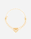 BRACELET Cœur crème