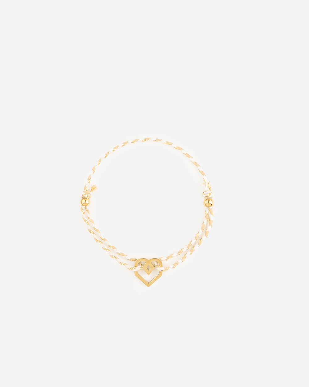 BRACELET Cœur crème