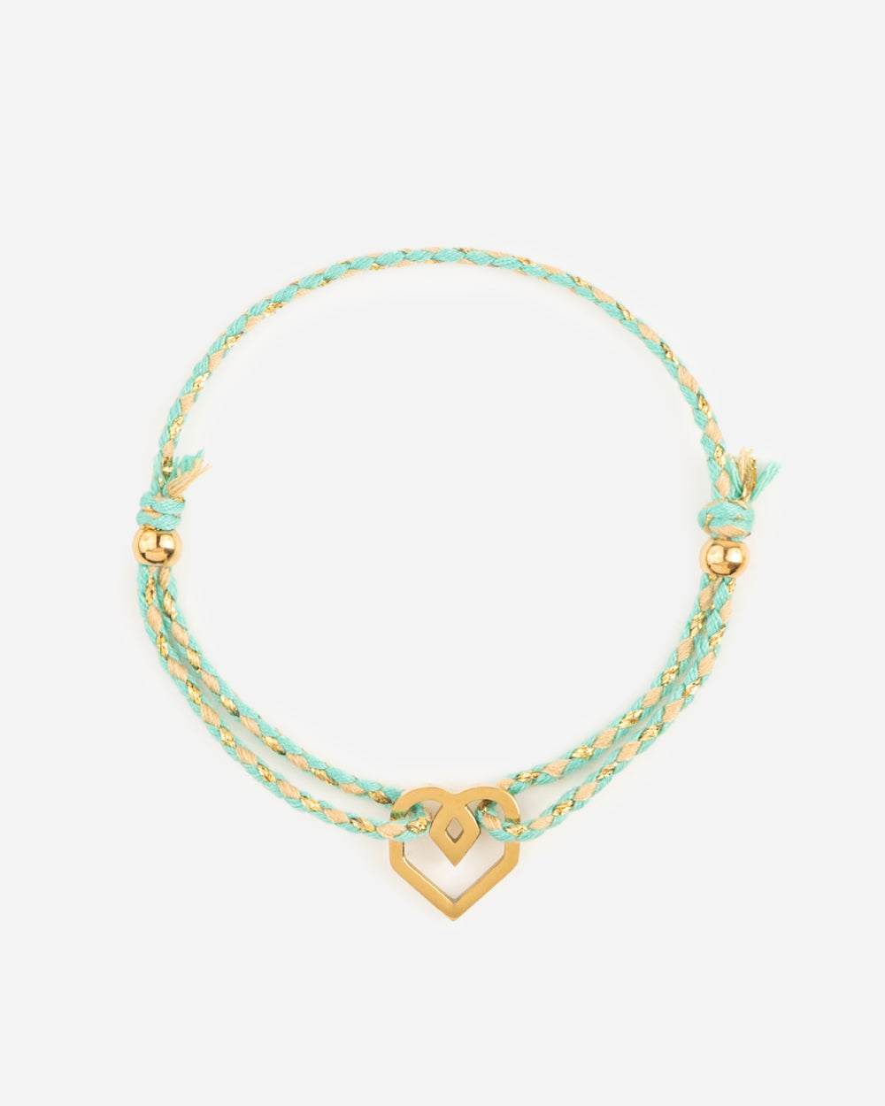 BRACELET Cœur pistache