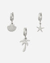 Lot CHARM Plage - Argent