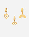 Lot CHARM Bonheur - Or