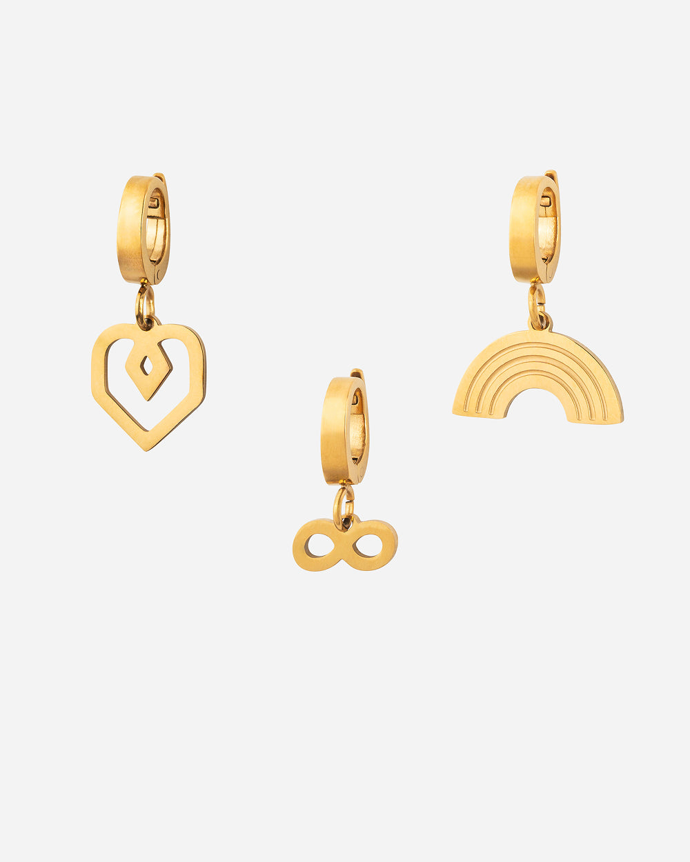 Lot CHARM Bonheur - Or
