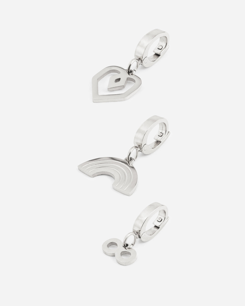 Lot CHARM Bonheur - Argent