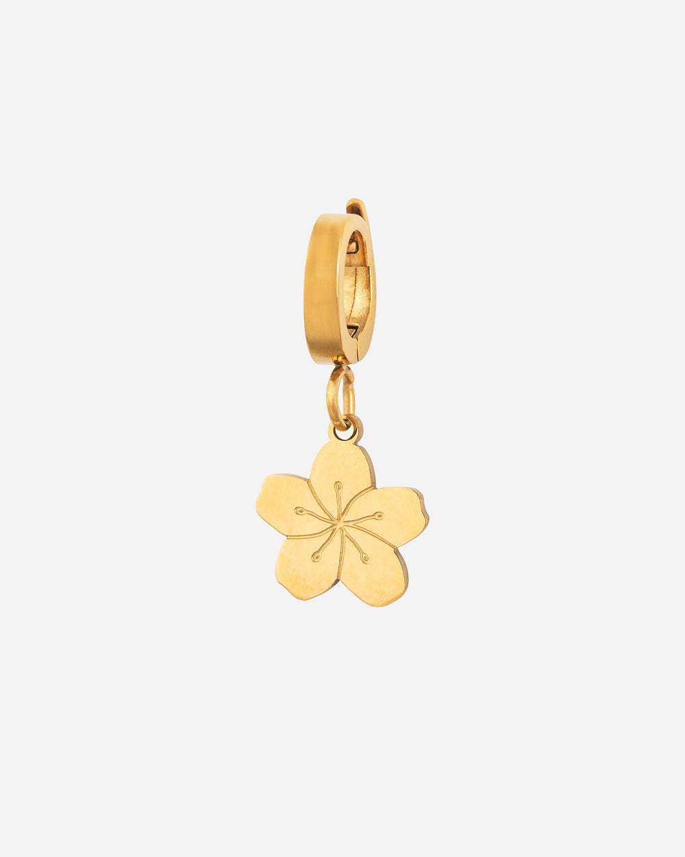 CHARM Fleur tropicale - Or