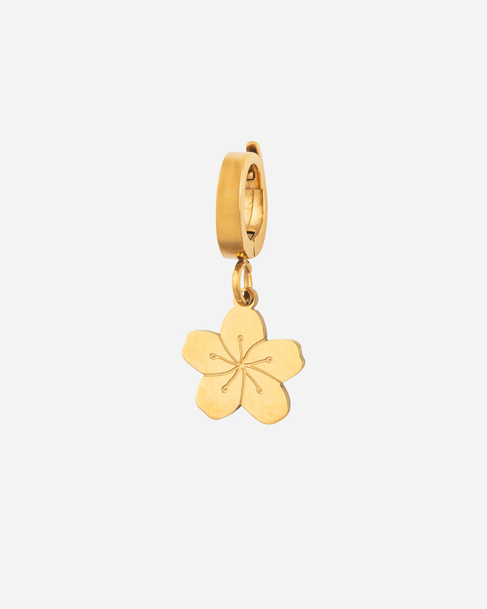 CHARM Fleur tropicale - Or