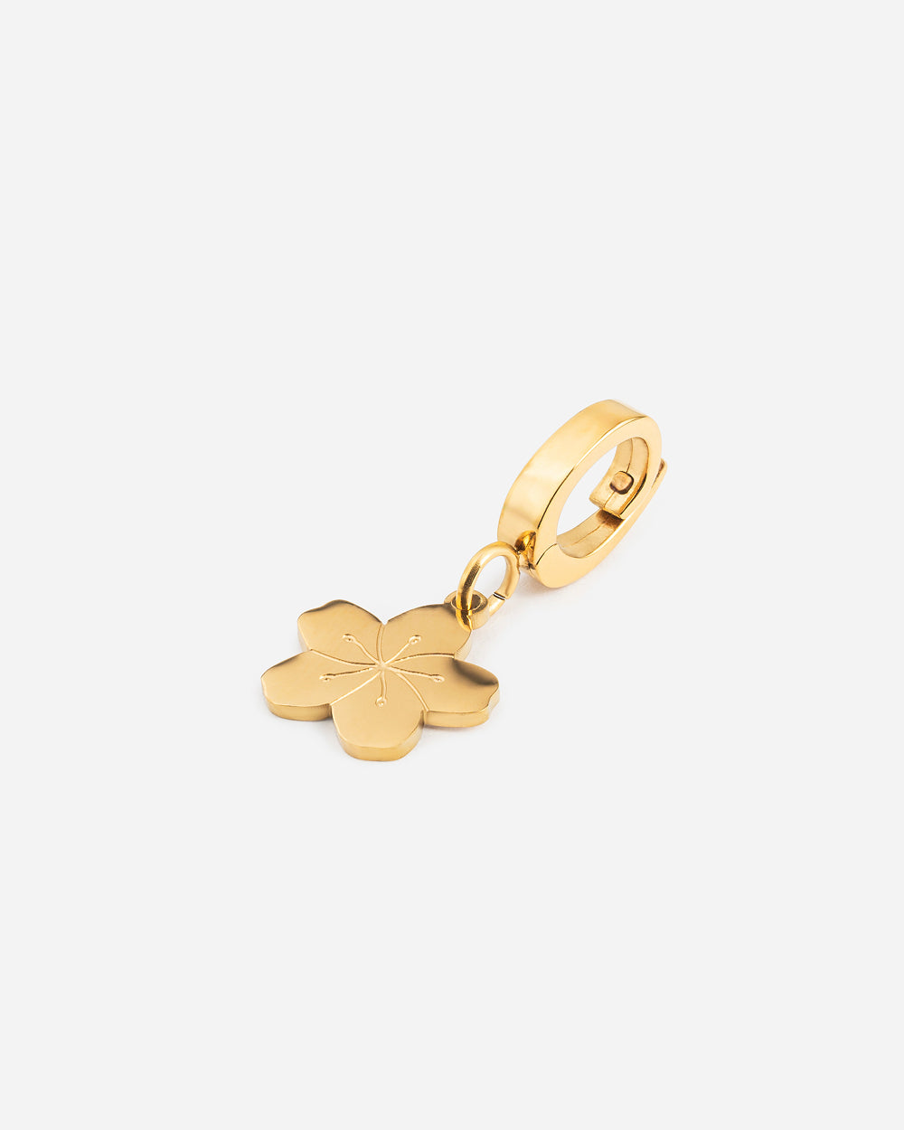 CHARM Fleur tropicale - Or